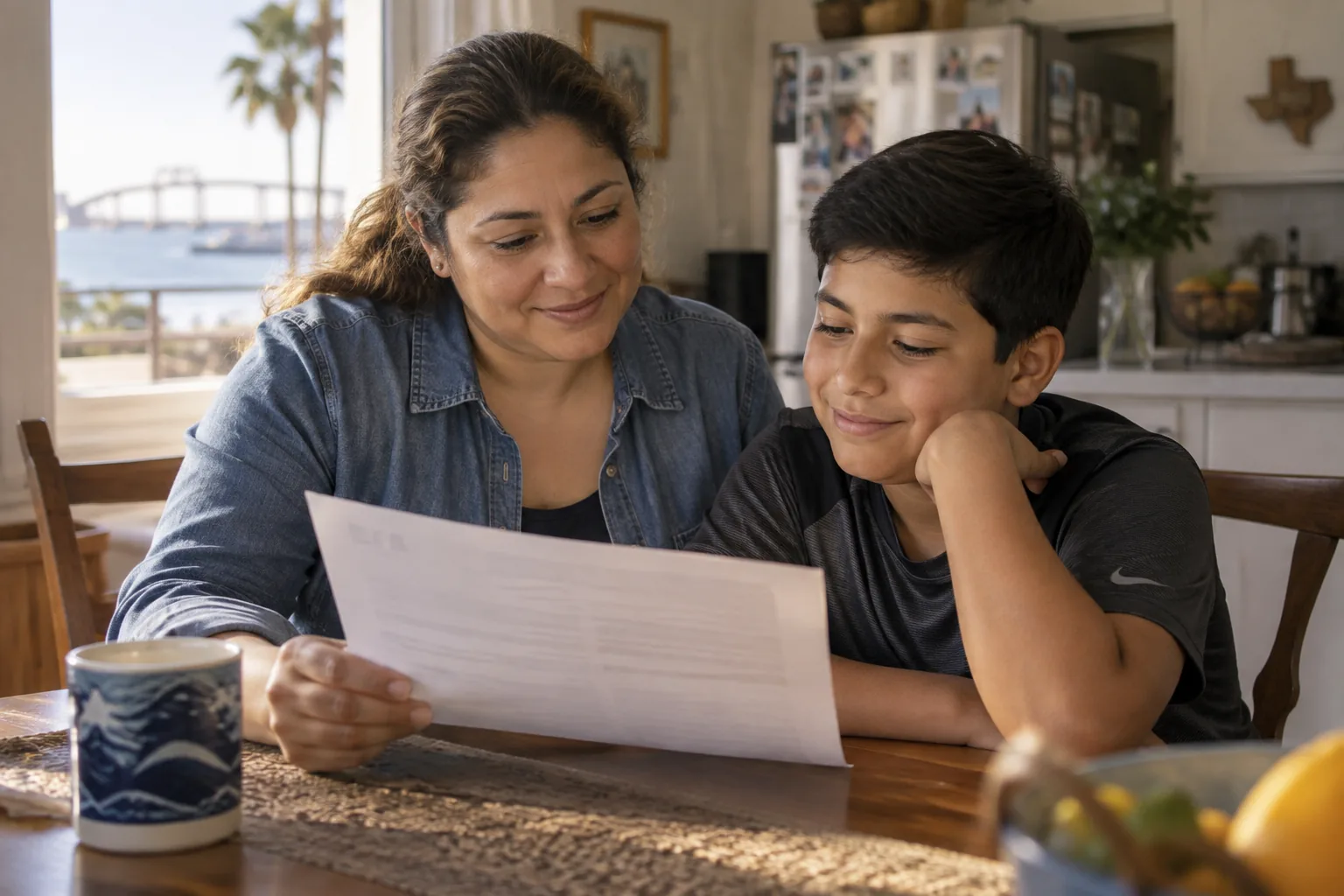 Reading your child's fitness report without scaring them